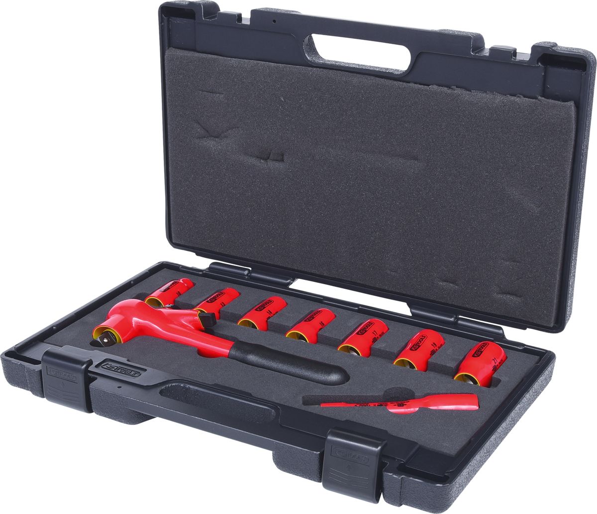 KS TOOLS 1/2' Serie di chiavi a bussola isolate VDE,9 pz ( 117.0600 )