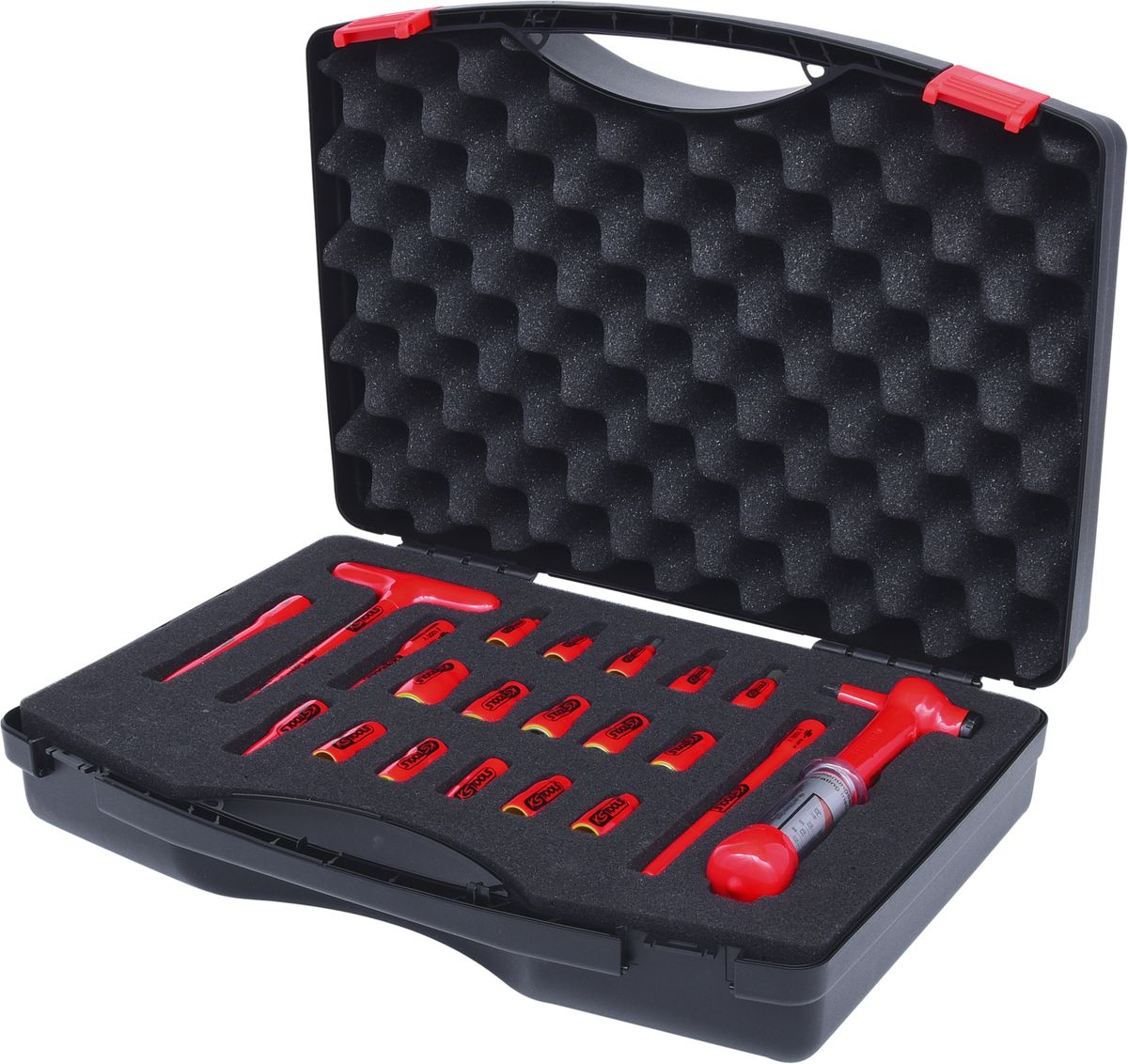 KS TOOLS 1/4' Serie di chiavi a bussola isolate,21 pz ( 117.1878 )