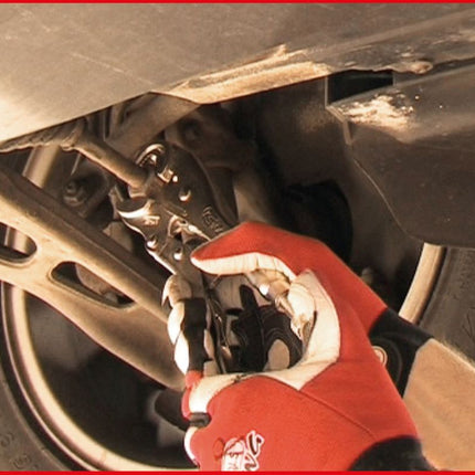 KS TOOLS Pinza a morsetto per saldare con tagliafilo, 175 mm ( 115.1175 )