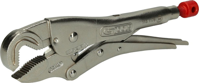 KS TOOLS Pinza a morsetto per saldare con tagliafilo, 240 mm ( 115.1176 )