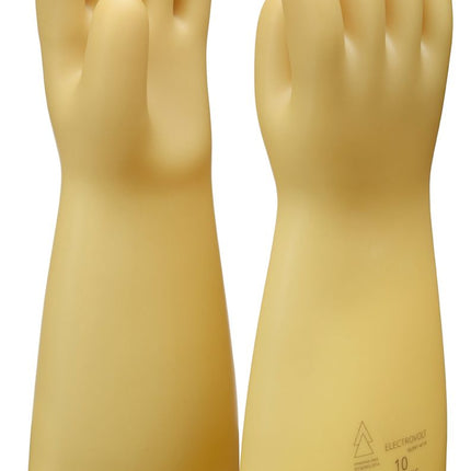 KS TOOLS Guanto di protezione da elettricista con isolamento di protezione, taglia 12, classe 0, Bianco ( 117.0053 )