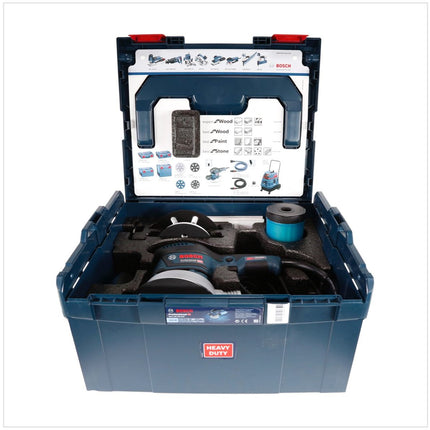 Bosch GEX 125-150 AVE Exzenterschleifer 400W ( 060137B101 ) 150mm in L-Boxx + Zubehör - Toolbrothers