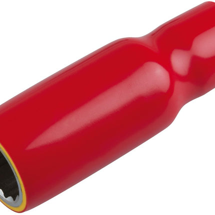 KS TOOLS 3/8" Stecknuss mit Schutzisolierung, lang, 10 mm ( 117.1090 ) - Toolbrothers