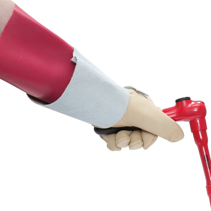 KS TOOLS Elektriker-Schutzhandschuh mit Schutzisolierung, Größe 9, rot ( 117.1661 ) - Toolbrothers