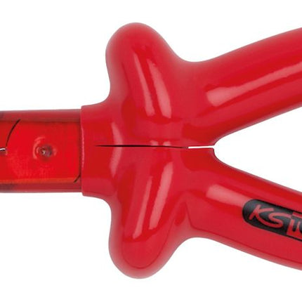 KS TOOLS Pinza a punte piatte lunghe 1000V,160mm ( 117.1716 )
