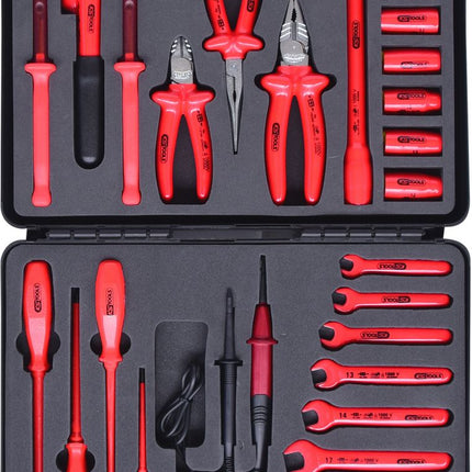 KS TOOLS Cassetta portautensili isolata,26 pz ( 117.1840 )