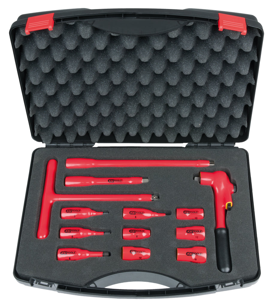 KS TOOLS Serie di chiavi a bussola isolate,13 pz ( 117.1886 )