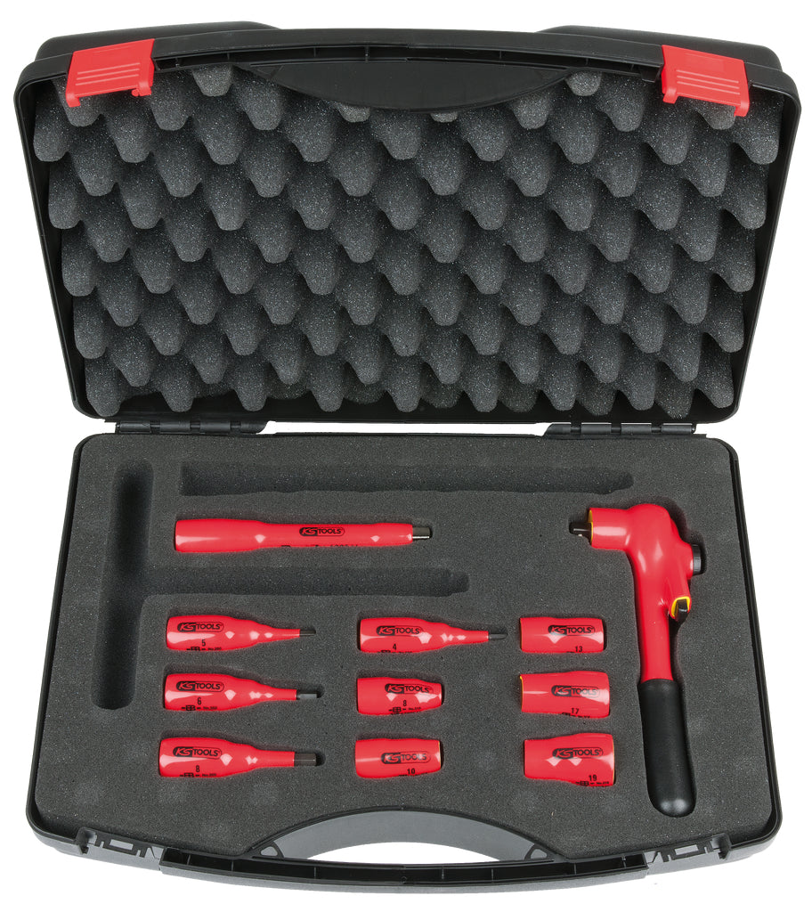 KS TOOLS Serie di chiavi a bussola isolate,11 pz ( 117.1887 )