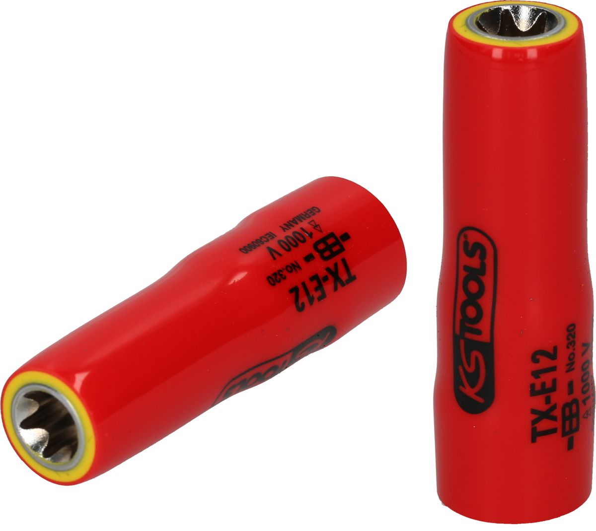 KS TOOLS 3/8' Bussola a inserto Torx-E con isolamento protettivo, E4, lunga ( 117.2363 )