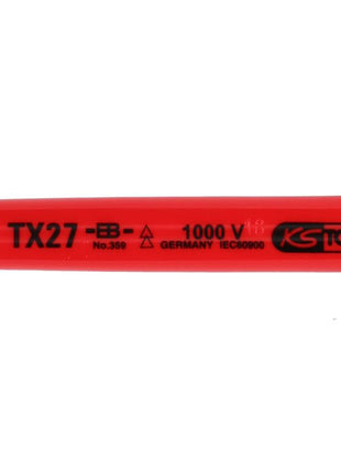 KS TOOLS T-Griff-Torx-Stiftschlüssel mit Schutzisolierung, T30, 160 mm ( 117.2417 )