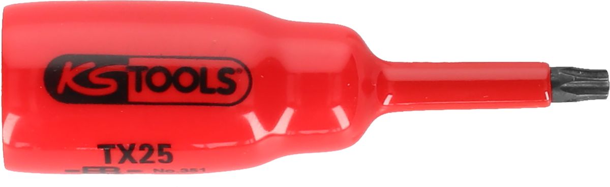KS TOOLS 3/8' Bussola con isolamento protettivo per viti Torx, T27, corta ( 117.2458 )
