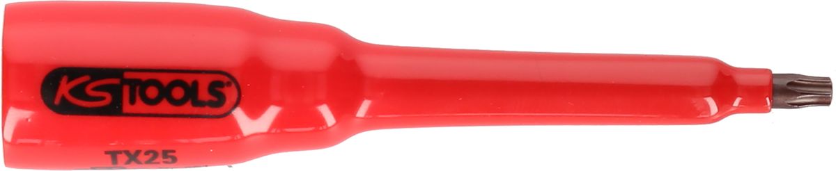 KS TOOLS 3/8' Bussola con isolamento protettivo per viti Torx, T10, lunga ( 117.2462 )
