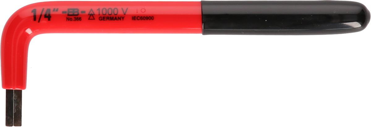 KS TOOLS Chiave maschio piegata ad esagono incassato con isolamento protettivo, 5/16' ( 117.2489 )