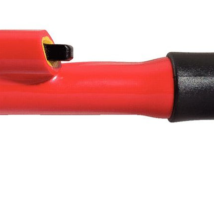 KS TOOLS 3/8' cricchetto a inversione con isolamento protettivo con dispositivo di regolazione, 32 denti ( 117.3800 )