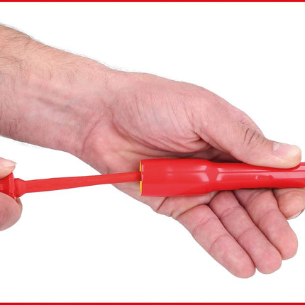 KS TOOLS 3/8" Verlängerung mit Schutzisolierung und Schraubenarretierung, 125mm ( 117.3823 )