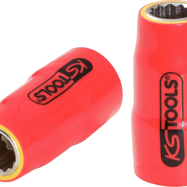 KS TOOLS 3/8' Bussola con isolamento protettivo, 6mm ( 117.3831 )