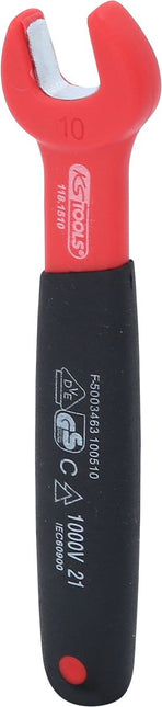 KS TOOLS Chiave a forchetta isolata, 10 mm ( 118.1510 )