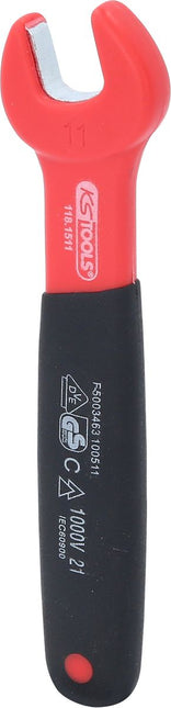 KS TOOLS Chiave a forchetta isolata, 11 mm ( 118.1511 )