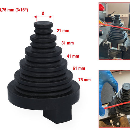 KS TOOLS Bremsleitungs-Biegewerkzeug, 4,75 mm (3/16“) ( 120.1006 ) - Toolbrothers