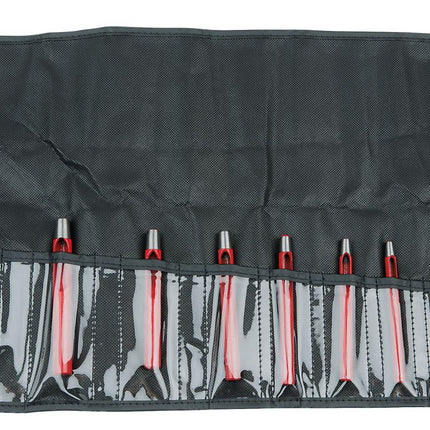 KS TOOLS Serie di fustelle tonde, 9 pz: ( 129.2107 )