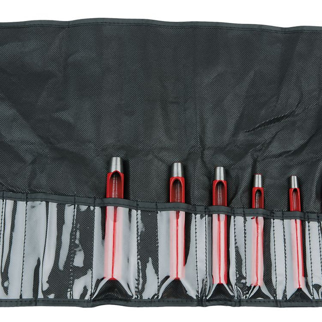 KS TOOLS Rundlocheisen-Satz, 7-tlg ( 129.2108 ) - Toolbrothers