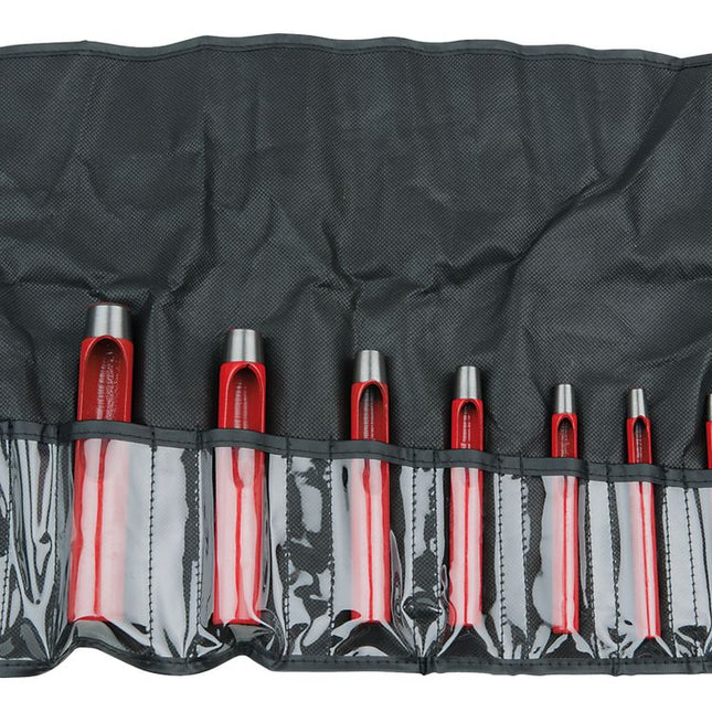 KS TOOLS Serie di fustelle tonde, 8 pz: ( 129.2109 )