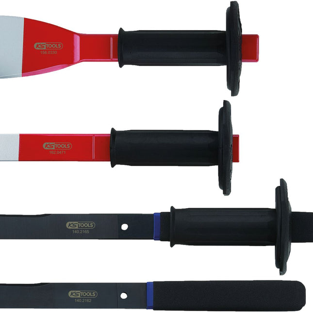 KS TOOLS Karosserie-Schlitzmeißel-Satz, 4-tlg ( 140.2145 ) - Toolbrothers