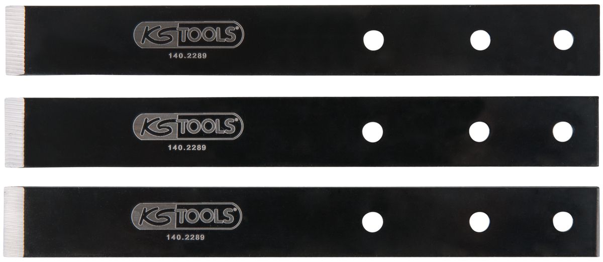 KS TOOLS Serie di lame per raschietto, lunghezza lama 19 mm, 3 pz ( 140.2358 )