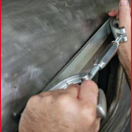 KS TOOLS Karosseriefeile-Halter ohne Blatt, 350 mm ( 140.3091 ) - Toolbrothers