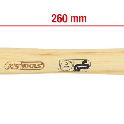 KS TOOLS Schlosserhammer mit Hickorystiel, 100g ( 142.1310 ) - Toolbrothers
