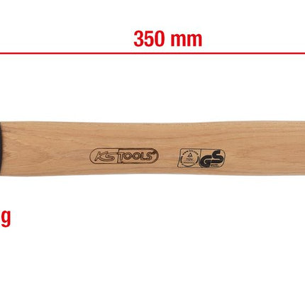 KS TOOLS Schlosserhammer mit Hickorystiel, 800g ( 142.1380 ) - Toolbrothers