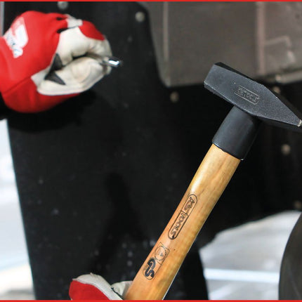 KS TOOLS Schlosserhammer mit Hickorystiel, 800g ( 142.1380 ) - Toolbrothers
