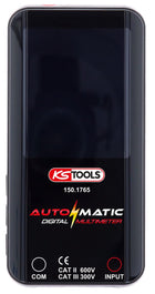 KS TOOLS Automatik Digital-Multimeter inkl. Prüfspitzen  ( 150.1765 ) - Toolbrothers