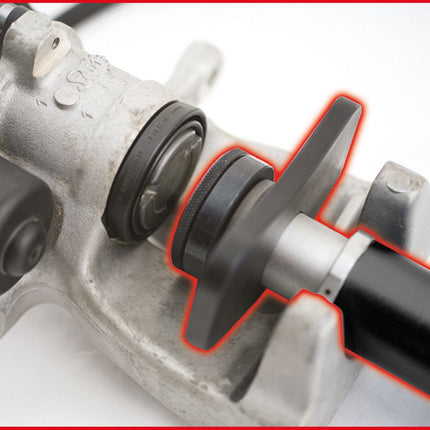 KS TOOLS Universal Bremskolben-Rückstell-Werkzeug-Satz mit Druckluftspindel, 3-tlg ( 150.1925 )