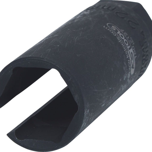 KS TOOLS Bussola 3/8' per sonde lambda, profonda, scanalata, 22 mm ( 150.2127 )