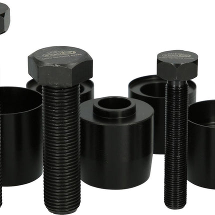 KS TOOLS Anello di tenuta dell'albero in teflon e anello Simmer, kit utensili di montaggio, 9 pz ( 150.3635 )