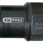 KS TOOLS Adattatore iniettori, M24x1,5, lunghezza 80 mm ( 150.3684 )