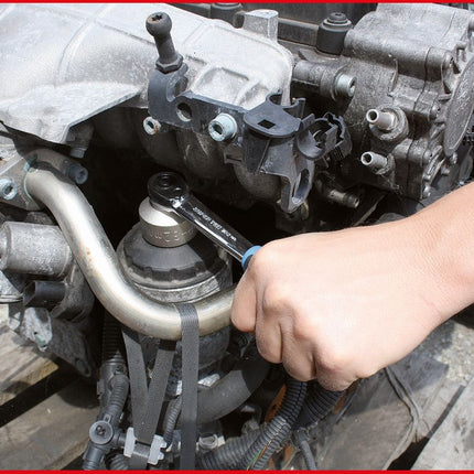 KS TOOLS 3/8" Ölfilterschlüssel, SW 86,6mm, 16 Flächen ( 150.9214 ) - Toolbrothers