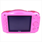 >> KOMPONENTE << Nikon Coolpix S33 Pink OUTDOORKAMERA: ohne Akku & Lader