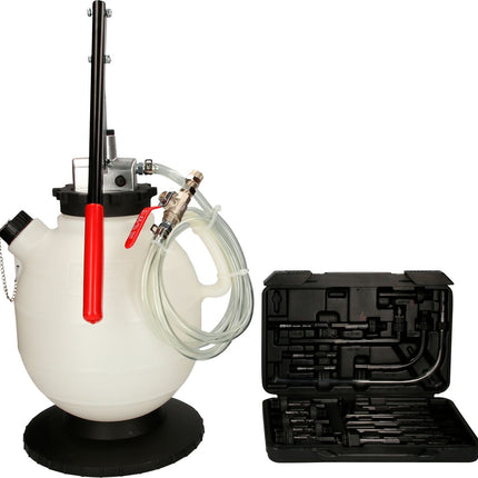 KS TOOLS Sistema di riempimento olio del cambio con serie di adattatori da 20 pz ( 150.9275 )