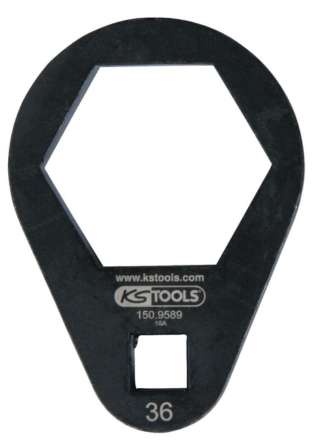 KS TOOLS 3/8' Chiave poligonale a innesto, extra piatta, 36 mm ( 150.9589 )