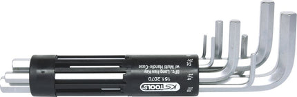KS TOOLS Serie di chiavi maschio esagonali piegate 3in1,8pz.5/64'-3/8' ( 151.2070 )
