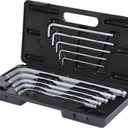 KS TOOLS Kugelkopf-Innensechskant-Winkelstiftschlüssel-Satz,XL,10-tlg ( 151.2150 ) - Toolbrothers