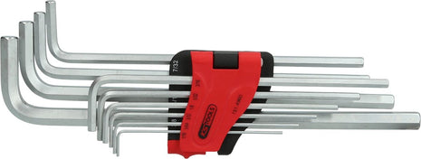 KS TOOLS Innensechskant-Winkelstiftschlüssel-Satz, extra lang, 10-tlg Zoll ( 151.4960 ) - Toolbrothers