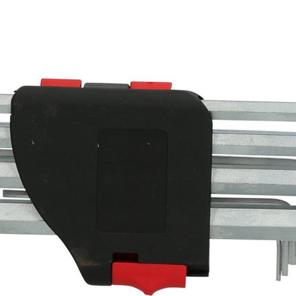 KS TOOLS Innensechskant-Winkelstiftschlüssel-Satz, lang, 10-tlg Zoll ( 151.5020 )