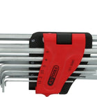KS TOOLS Innensechskant-Winkelstiftschlüssel-Satz, lang, 10-tlg ( 151.5040 ) - Toolbrothers