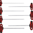 KS TOOLS ERGOTORQUEplus® T-Griff RIBE Winkelstiftschlüssel-Satz, 7-tlg M4-M10 ( 158.5050 ) - Toolbrothers