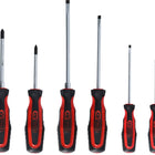 KS TOOLS ERGOTORQUEplus Schraubendreher-Satz, 6-tlg Schlitz, PZ ( 159.0020 ) - Toolbrothers