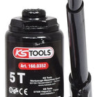 KS TOOLS Hydraulischer Flaschenwagenheber, 5 t ( 160.0352 ) - Toolbrothers