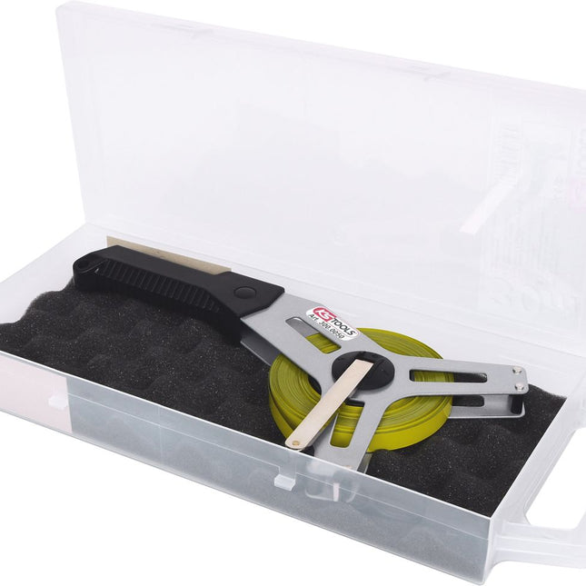 KS TOOLS Rahmenbandmaß mit gelbem Stahlband, 30m ( 300.0050 ) - Toolbrothers